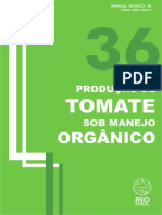 36 - Produção de Tomate Sob Manejo Orgânico