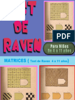 Test de Matrices Progresivas de Raven Forma Especial Coloreada