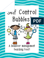 Self Control Bubbles!: A Behavior Management Teaching Tool!