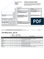 Routine Inspection Report: Property Information General Details