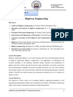 Highway Engineering: References