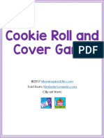 Cookie Roll and Cover Game PDF