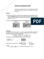 Ejercicios de Gases