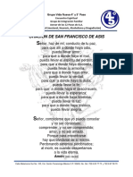 Oracion de San Francisco de Asis 2 PDF