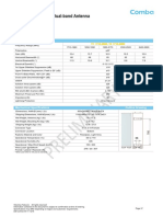 Outdoor Directional Dual-Band Antenna: ODV2-065R16J-G V1