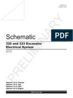 Electrical System 320 and 323 Excavator: Volume 3 of 4: CGC Volume 2 of 4: Cab Volume 1 of 4: Chassis