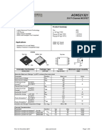 AONS21321: General Description Product Summary