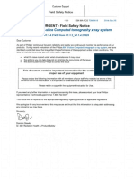 Urgent Field Safety Notice PHILIPS MX 16-Slice Computed Tomography