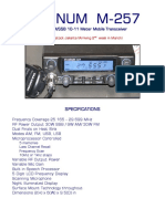 Magnum M-257 30W Spec PDF