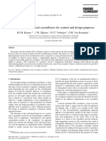 Kramer H.J.M. - 2000 - Modeling of Industrial Crystallizers For Control and Design Purposes PDF