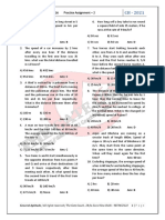 General Aptitude - 2 (Time Speed and Distance)