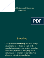 Sampling & Sampling Methods