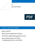 Overview of WSUS Deploying Updates With WSUS