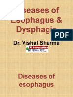 Diseases of Esophagus & Dysphagia: Dr. Vishal Sharma