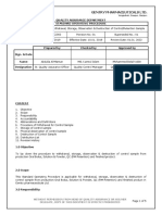 02.SOP of Retention Sample (Raw Material)