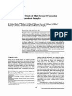 A Family History Study of Male Sexual Orientation Using Three Independent Samples