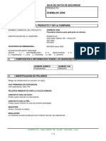 MSDS Chemlok 2030 Floculante Aniónico para Minería