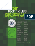 Master Techniques in Cataract and Refractive Surgery PDF