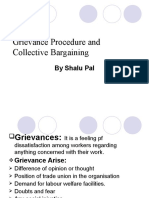 GRIEVANCE PROCEDURE and Collective Bargaining