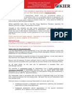 Mandatory Standard - Telehandlers PDF