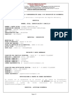 Certificado de Existencia y Representación Legal PDF