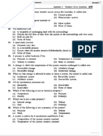 Thermodynamics MCQs