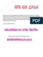 08 Modulo Timoteo Letras Abecedario Timoteo 1 PDF