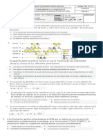 Evaluacion Biologia Grado 9, 2 Periodo PDF