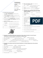 S Presentandcontinuous PDF