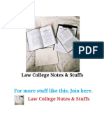 Law College Notes & Stuffs: For More Stuff Like This, Join Here