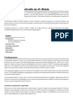 Psicoterapia Centrada en El Cliente