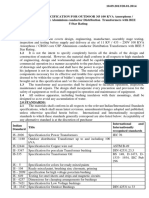 Technical Spec. of 100 KVA DTRs With 5 Star Rating