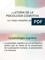 Historia de La Psicología Cognitiva PDF