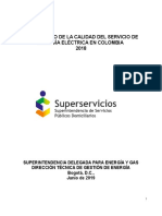 Diagnostico Calidad Servicio 2018