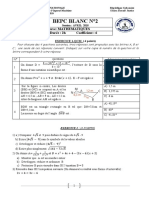 Ob - Ccfaf9 - Bepc Blanc 2018 Ljaa Maths