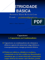 Aula 6 CAPACITORES Com Exercícios Parte 1 PDF