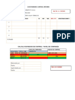 Formato de Cuestionarios