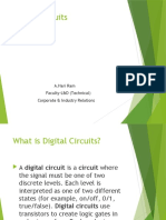 Digital Circuits: A.Hari Ram Faculty-L&D (Technical) Corporate & Industry Relations