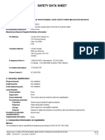 MSDS Powermix Force