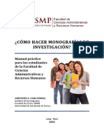 Como Hacer Monografías de Inv.