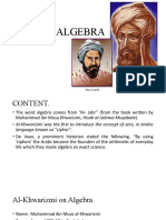 Islamic Algebra