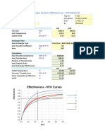 Heat Exchanger Analysis