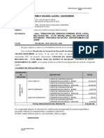 Informe #04 SOLICITUD DE CERTIFICACION PRESUPUESTAL