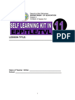 Template For Self Learning Kit