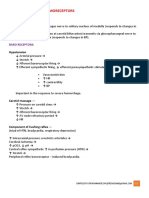 Baroreceptors & Chemoreceptors: Receptors