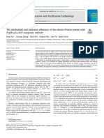 The Mechanism and Oxidation Efficiency of Bio-Electro-Fenton System With