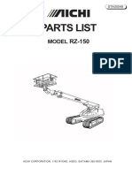 Parts List: Model