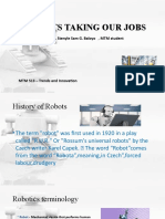 Robots Taking Our Jobs