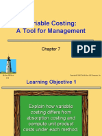 Variable Costing: A Tool For Management: Mcgraw-Hill/Irwin