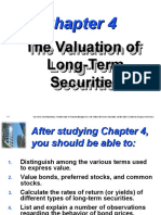 Chep-4-The Valuation of Long-Term Securities